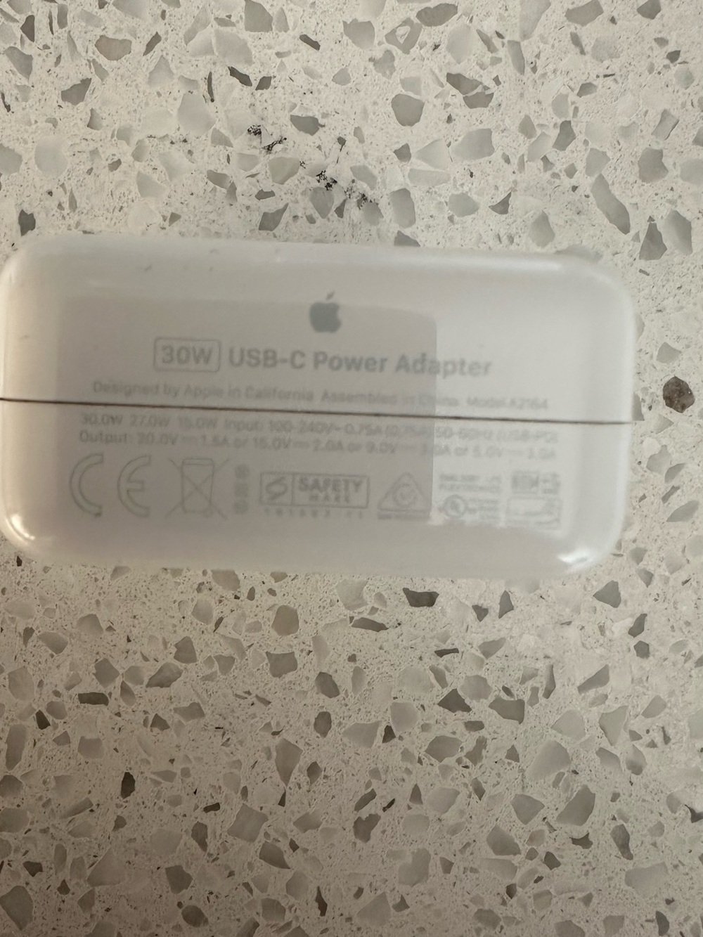 Apple 30W USB-C Power Adapter - White